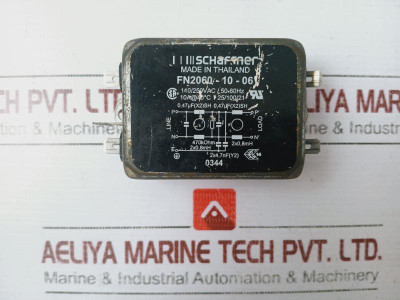 Schaffner Fn2060-10-06 Power Line Filter