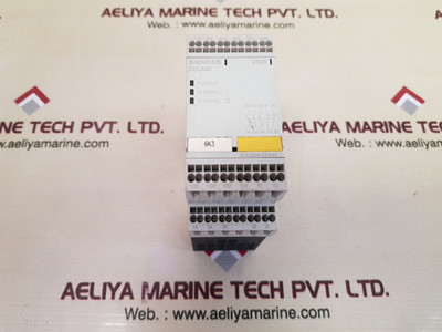Siemens 3tk2825-2bb40 safety relay, uimp:4kv, ui:300v, 6a fuse
