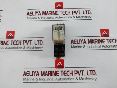 Omron My2 Relay, Max 7A, 250V, 200/220Vac - Used Omron My2 Relay, Max 7A, 250V, 200/220Vac - Used