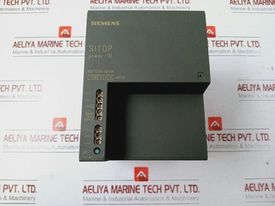 Siemens Sitop Power 10 6Ep1334-2Ba00 Power Supply Din 41752 Siemens Sitop Power 10 6Ep1334-2Ba00 Power Supply Din 41752