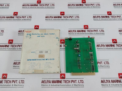 Jrcs Gec-3A Direct Monitoring And Alarm System Jmd Series - New Jrcs Gec-3A Direct Monitoring And Alarm System Jmd Series - New