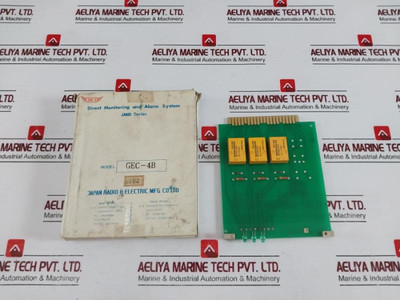 Jrcs Gec-3A Direct Monitoring And Alarm System Jmd Series - New Jrcs Gec-3A Direct Monitoring And Alarm System Jmd Series - New