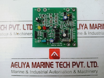 Kx13-010-001 Printed Circuit Board Ver.02 090718 - Used Kx13-010-001 Printed Circuit Board Ver.02 090718 - Used