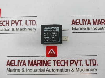 Janatics Dc24W Solenoid Valve 24Vdc, Duty 100%