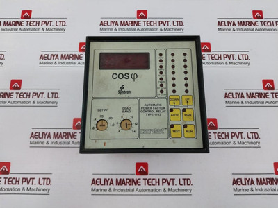 Syntron 1143 Automatic Power Factor Control Relay Apfcr 415V Ac - Used Syntron 1143 Automatic Power Factor Control Relay Apfcr 415V Ac - Used