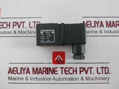 Janatics Dc24W Solenoid Coil Valve 24V Dc