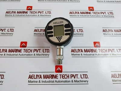 Keller Im-/80424.1-200 Highly Precise Digital Pressure Gauge Mano Cali 0-200 Bar - Used