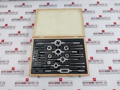 Hss Tap-and Die Set (Incomplete) 3/16-24 5/16-18 3/8-16 7/16-14 1/4-20 5/16-18