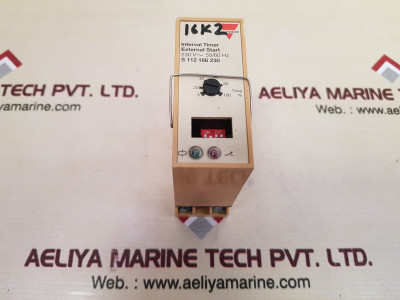 Carlo gavazzi s 112 166 230 interval timer 230 v~ 50/60hz