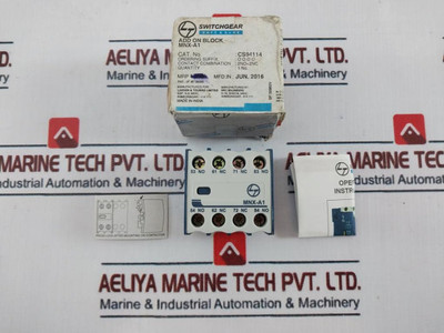 L&T Mnx-a1 Add-on Auxiliary Contact Block 415V 10A