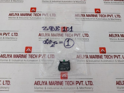 Schneider Electric Zbe-101 Contact Block For Push Button Operator