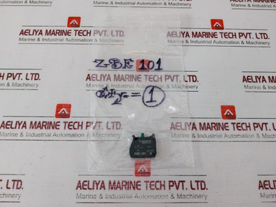 Schneider Electric Zbe-101 Contact Block For Push Button Operator