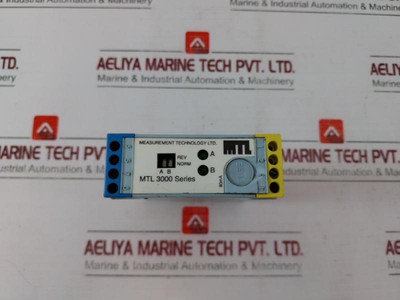 Measurement Technology Mtl 3013 2-channel Switch/Proximity Detector Relay 250V Measurement Technology Mtl 3013 2-channel Switch/Proximity Detector Relay 250V