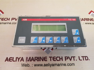 Abb tc50 control panel 1sbp260150r1001 voltage 24 vdc Abb tc50 control panel 1sbp260150r1001 voltage 24 vdc