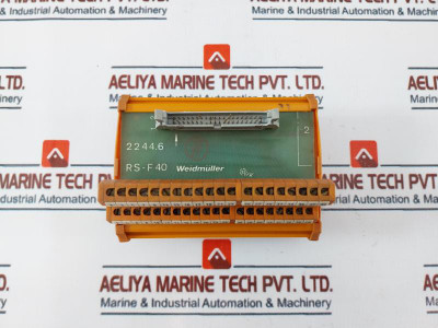 Weidmuller Rs-f40 Terminal Module Fse 2244.6 