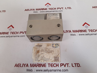 Hyundai Type 603/41 Pneumatic Air Start Valve 123 211 00 5/2 Way 0..40Bar