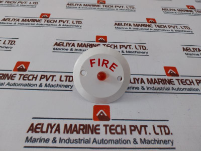 Lot of 10X C Systems CS9902 Fire Alarm Response indicator round plastic