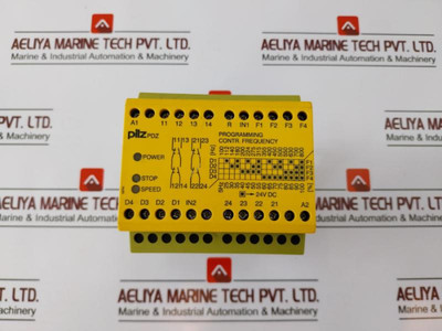 Pilz Pdz 24Vdc 2N/O 2N/C Programming Controller Frequency Safety Relay 24 Vdc Pilz Pdz 24Vdc 2N/O 2N/C Programming Controller Frequency Safety Relay 24 Vdc