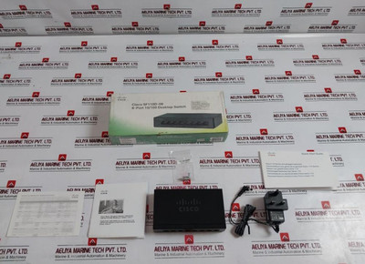 Cisco Sf110D-08 8-port Ethernet Desktop Switch W/ Power Supply Mu08-6120050-b2