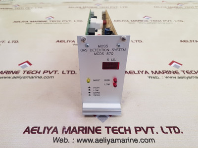 Moss Storm Elektro Gas Detection System Norway Weight Moss Storm Elektro Gas Detection System Norway Weight