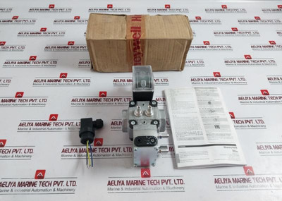 Krom Schroder Vag 125R/Nkae Pressure Regulator Double Solenoid Valve 0.500 Mbar