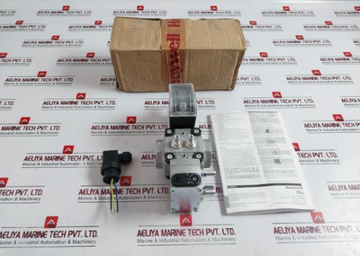Krom Schroder Vag 125R/Nkae Pressure Regulator Double Solenoid Valve 0.500 Mbar