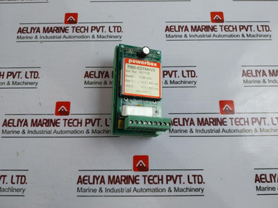 Powerbox Pbd-c219A/Vx Power Supply 18-36 Vdc Input M00006-02 Powerbox Pbd-c219A/Vx Power Supply 18-36 Vdc Input M00006-02