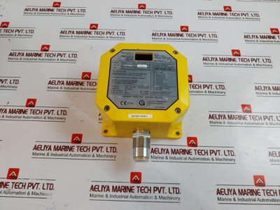 General Monitors S4100 T Transmitter H2S Detector 00603987 (Not Working)