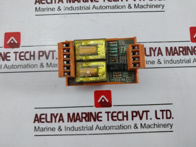 Weidmuller Rs 77253 Relay Module 2 Way National Nf2E-24V 808 09V,Ae1974