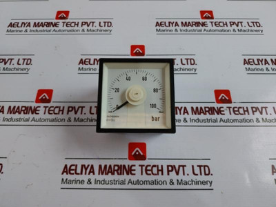Gossen Analog Panel Meter 0-100 Bar 4-20Ma 600V Cat III Gossen Analog Panel Meter 0-100 Bar 4-20Ma 600V Cat III