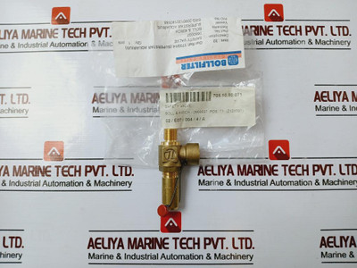 Bollfilter 2660037 Safety Valve 3006-4.0 Bar Dn 6-g 1/4" 