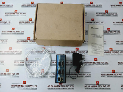 San Telequip Sc10E4I 4 Port Isolated Serial Device Server Rs232/485/422