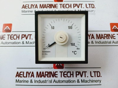Gossen 0-150°C Analog Panel Meters 4-20Ma Output 1602P 600V,Bc016P0099Gc001Gl315