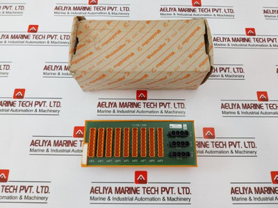 Weidmuller Fs-pdb-iox05 Power Distribution Board Extension I/O Cabinet Weidmuller Fs-pdb-iox05 Power Distribution Board Extension I/O Cabinet