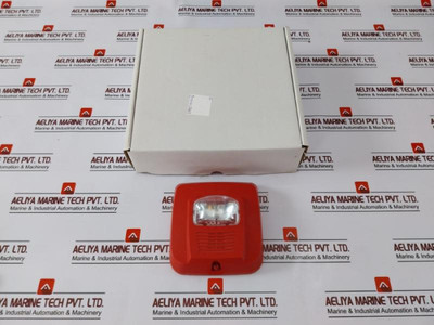 System Sensor Sys-hs Audible And Visual Wall-mount Horn Strobe Fire Alarm 24 Dc
