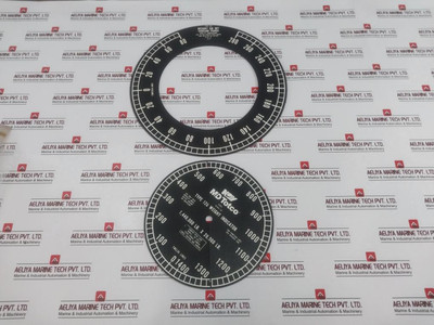 Md Totco Type 120 Weight Indicator Panel 1,680,000 Lb Capacity