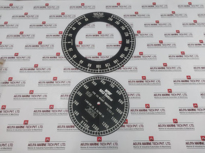 Md Totco Type 120 Weight Indicator Panel 1,680,000 Lb Capacity