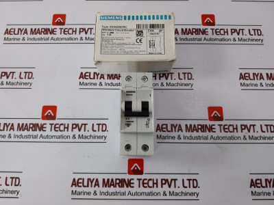 Siemens 5Sx42047Rc Miniature Circuit Breaker 2P 240/415V 15Ka 5Sx4