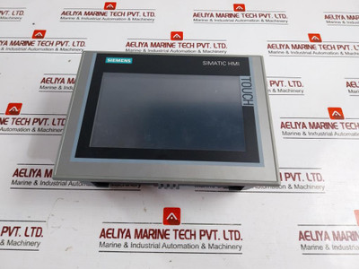 Siemens Simatic Hmi6Av2 124-0Gc01-0Ax0 Touch Tp700 Comfort Dc 24V (Not Working)