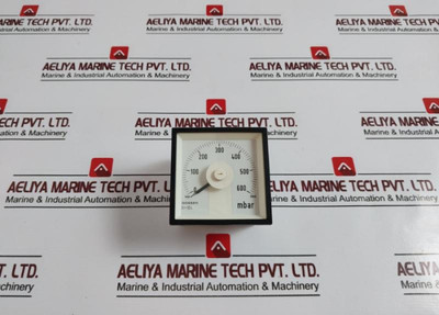 Gossen 0-600 Mbar Analog Pressure Meter 4…20Ma 600V Gossen 0-600 Mbar Analog Pressure Meter 4…20Ma 600V
