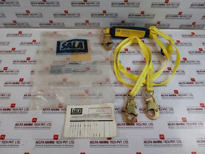 Dbi Sala 1240406 Shock Absorber Lanyard 6 Ft Long Snap Hook Anchor Connection Capacity 310 Lbs Dbi Sala 1240406 Shock Absorber Lanyard 6 Ft Long Snap Hook Anchor Connection Capacity 310 Lbs
