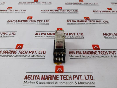 Omron My4 Miniature Power Relay With Socket 24Vdc 5A 250Vac/5A 30Vdc