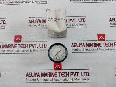 Waaree 0-4 Bar Pressure Gauge 0-60 Psi 40Mm Waaree 0-4 Bar Pressure Gauge 0-60 Psi 40Mm
