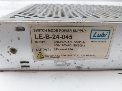 Lubi Le-b-24-045 Switch Mode Power Supply Unit 200-240Vac/100-120Vac 50/60Hz 