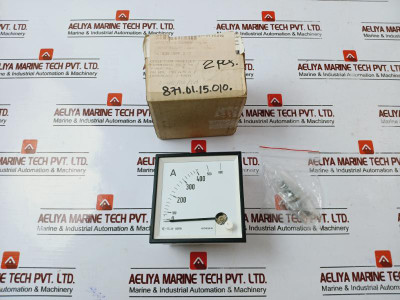 Gossen 400/5A Panel Ammeter 0-400/800A 