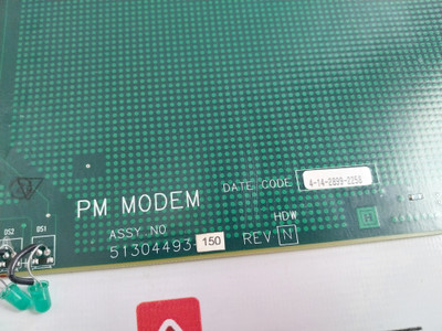 Honeywell 51304493-150 Pm Modem Pcb Card 51304492-100 Rev E