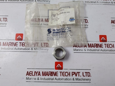 Shinko 27 Impeller Nut For Exhaust Gas Economizer Feed W. Pump R121109039 Shinko 27 Impeller Nut For Exhaust Gas Economizer Feed W. Pump R121109039