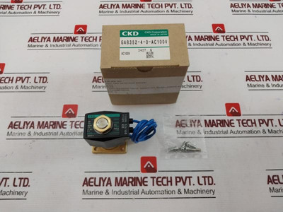 Ckd Gab352-4 High Performance 2-way Solenoid Valve 100V 50/60 Gab352-4-0-ac100V Ckd Gab352-4 High Performance 2-way Solenoid Valve 100V 50/60 Gab352-4-0-ac100V