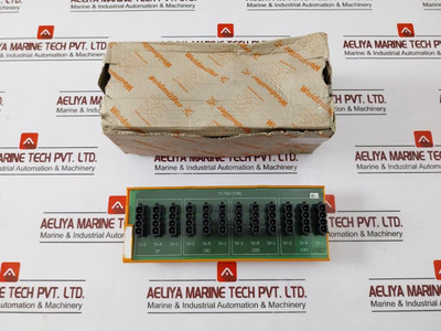 Weidmuller Fs-pdb-cpx05 Terminal Board Sms156 B Weidmuller Fs-pdb-cpx05 Terminal Board Sms156 B