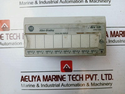 Allen-bradley 1794-ie8 Flex I/O Analog Input Module, 8 Single-ended Input, Rev. A01, Ser. B